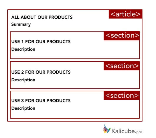 بخش در مقابل مقاله