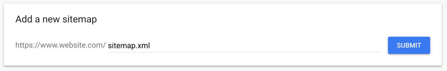 افزودن نقشه سایت جدید