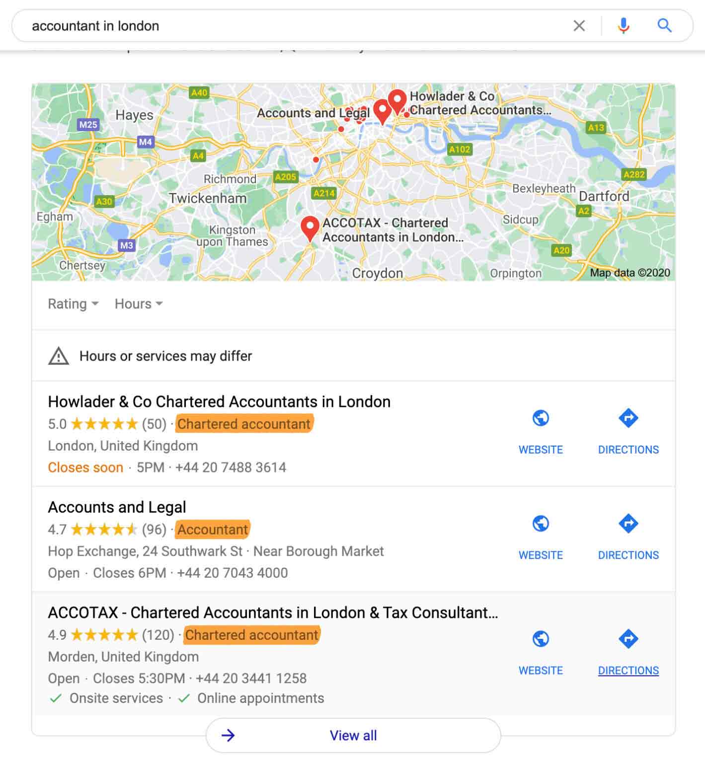 تعیین دسته‌بندی کسب‌وکار خود