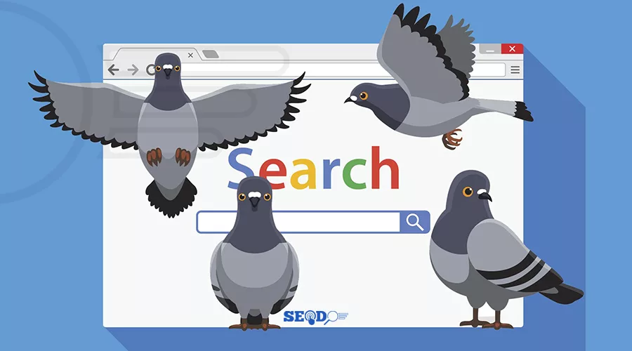 الگوریتم کبوتر گوگل