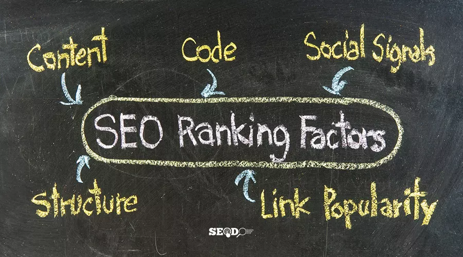 دسته بندی اصلی فاکتورهای رتبه بندی گوگل