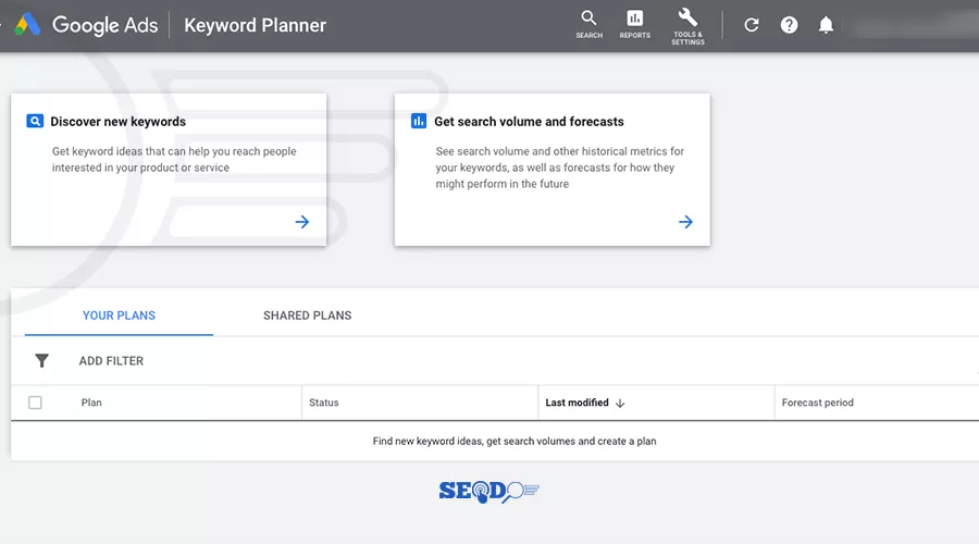 Google Keyword Planner