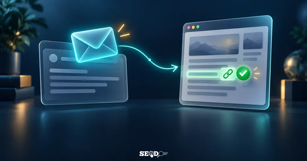 پیشنهاد افزودن لینک مرتبط به ناشر با پیام کوتاه و مشخص