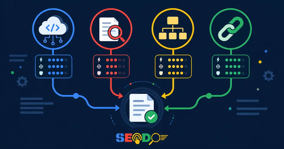 مقایسه Indexing API با URL Inspection، نقشه سایت و لینک داخلی
