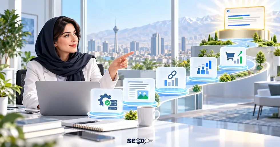 چگونه به صفحه اول گوگل برسیم؟ [راهنمای جامع و عملی 2026]