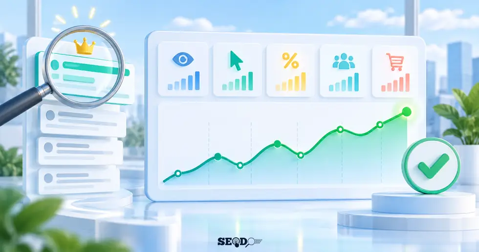 سنجش نمایش، کلیک و تبدیل برای رشد رتبه گوگل